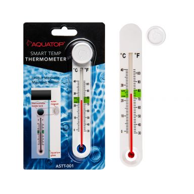 AQUATOP Smart-Temp Aquarium Thermometer with Magnet Mount - Easy-to-Read Thermostat ASTT-001